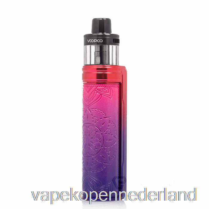 Elektronische Sigaret Vape Voopoo Drag X2 80w Pod-systeem Modern Rood